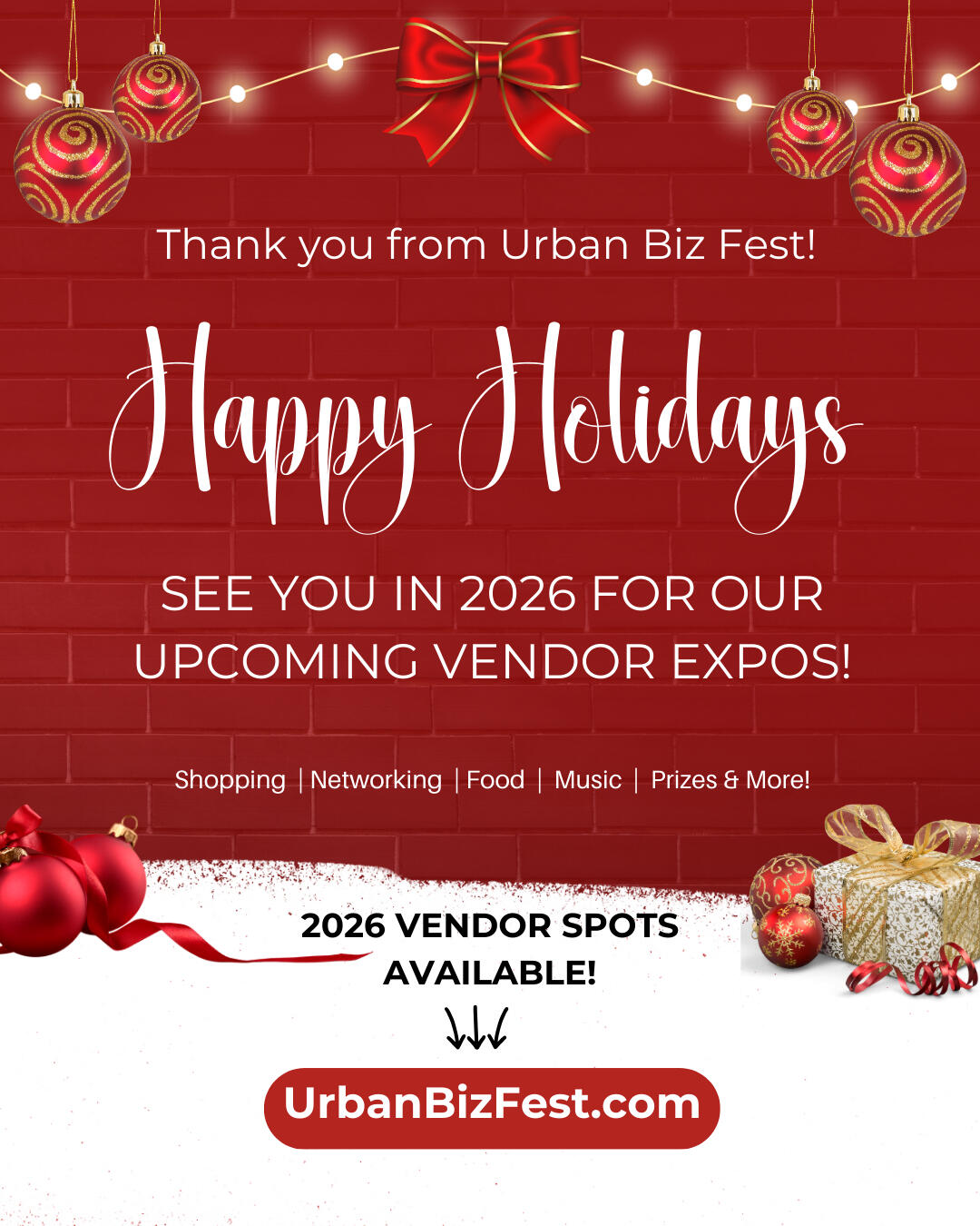 Urban Biz Fest Flyer