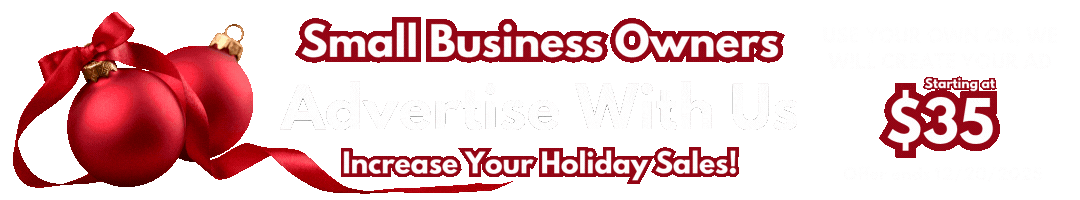 Holiday Banner Advertise with us